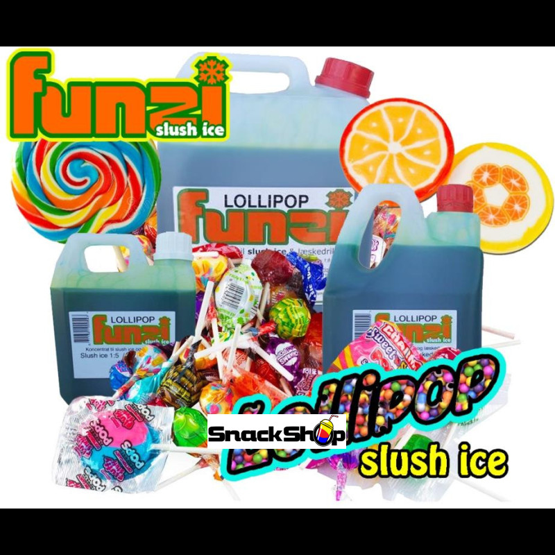 Lollipop Slush Ice 1 Liter Snackshop Dk