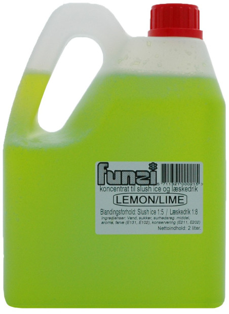 FUNZI Lemon/lime 2 liter