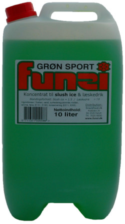 FUNZI Grøn Sport 10 liter