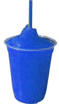 FUNZI Blå sukkerfri slush ice, 5 liter