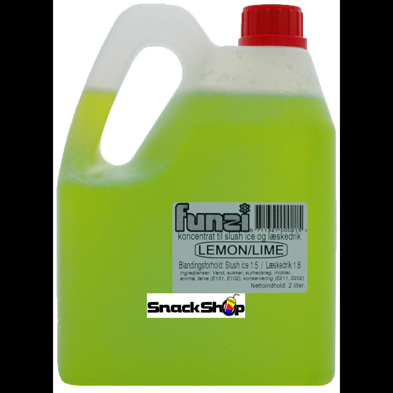FUNZI Lemon/lime 2 liter