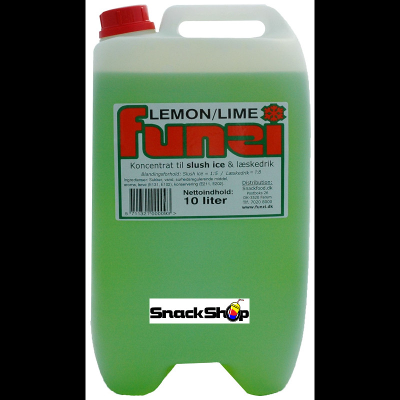 FUNZI Lemon/lime 10 liter
